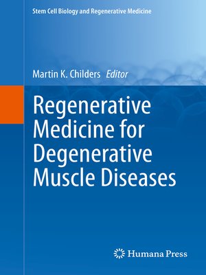 cover image of Regenerative Medicine for Degenerative Muscle Diseases